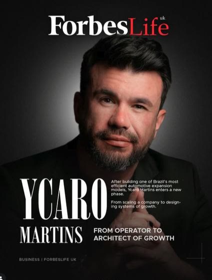 Ycaro Martins na capa da Forbes Life